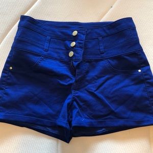 High waisted shorts